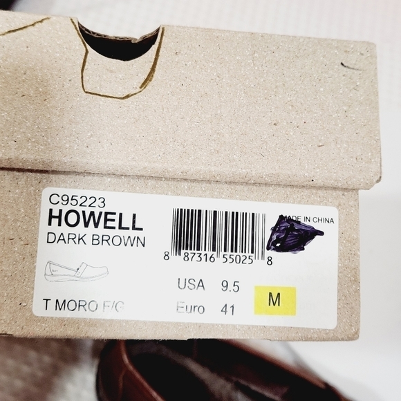 BOC Born Concept Shoes Howell Slip On Chunky Loafer Brown Leather Sz 9.5 - Picture 11 of 11